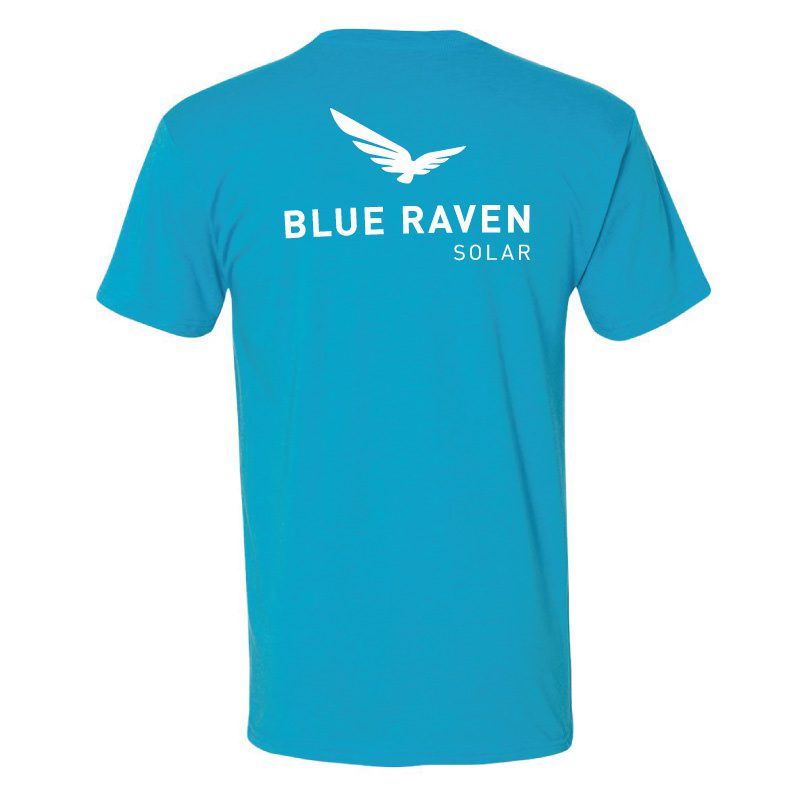 Alternative view of Uniform SS Tee (Aqua)