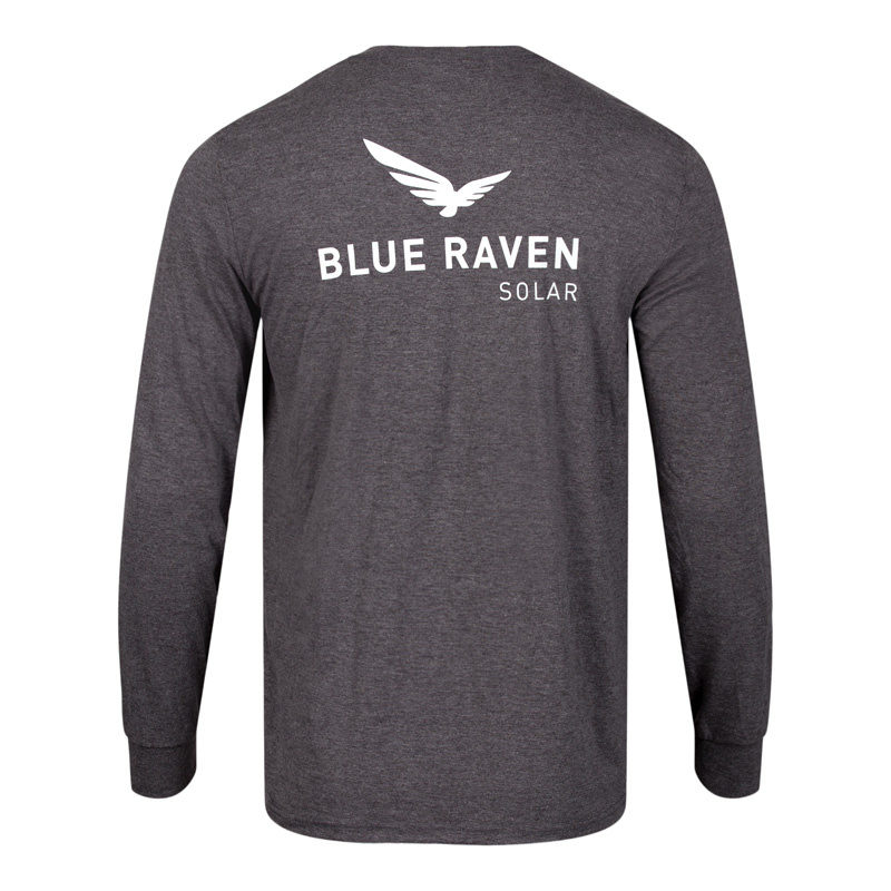 Alternative view of Electrician Uniform LS Tee (Grey)