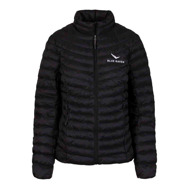 Black Puffy Coat - Women's