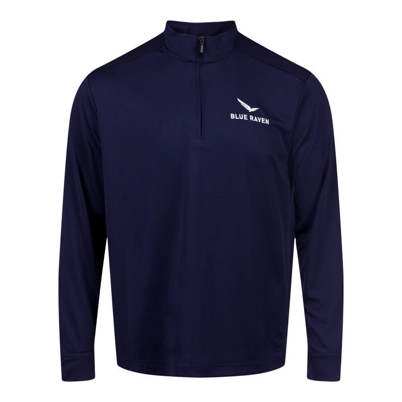 True Navy 1/4 Zip