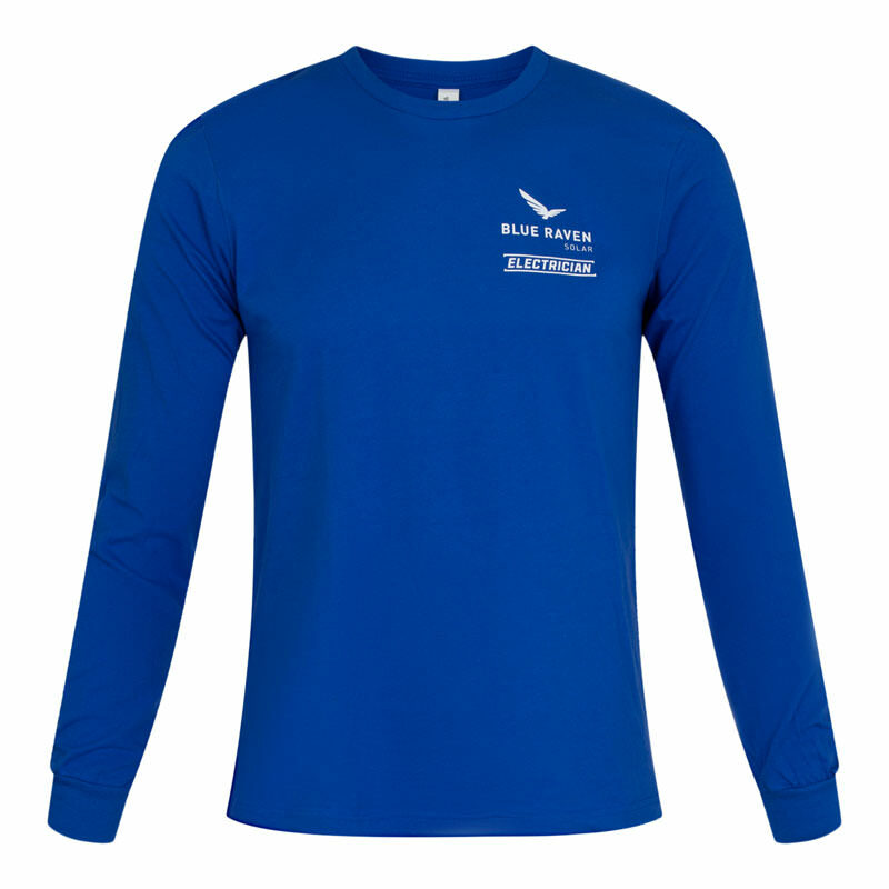 Alternative view of 2023 Electrician Uniform LS Tee (Blue)